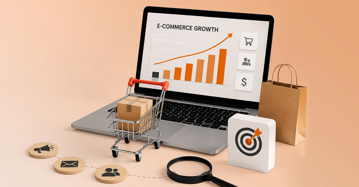E-commerce growth strategy for brands looking to improve online sales and business growth